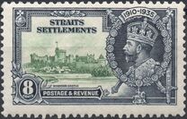 [The 25th Anniversary of the Accession of King George V, نوع AW1]