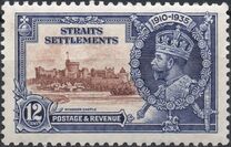 [The 25th Anniversary of the Accession of King George V, نوع AW2]