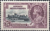 [The 25th Anniversary of the Accession of King George V, نوع AW3]