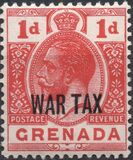 [Issue of 1913 Overprinted WAR TAX, type S]