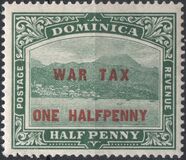 [No. 44 Overprinted "WAR TAX" & Surcharged, type K]