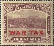 [No. 44 & 48 Overprinted "WAR TAX" - London Print, type M1]