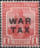[War Tax - No. 2 Overprinted, type J]