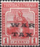 [War Tax - No. 2 Overprinted, type K]