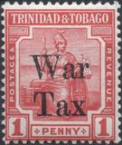 [War Tax - No. 1bA Overprinted, type L1]