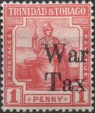 [War Tax - No. 1bA Overprinted, type L1]