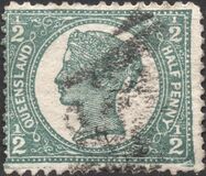 [Queen Victoria - Value in all Corners, 類型 P]