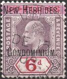 [Fiji Islands Postage Stamps Overprinted "NEW HEBRIDES - CONDOMINIUM", type A4]