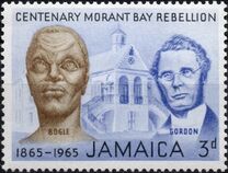 [The 100th Anniversary of the Morant Bay Rebellion against Governor John Eyre, نوع GY]
