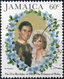 [The 21st Anniversary of the Birth of HRH The Princess of Wales - Overprinted "ROYAL BABY - 21.6.1982", Tipe TG]