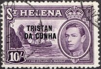 [St. Helena Postage Stamps Overprinted "TRISTAN DA CUNHA", tyyppi L]