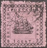 [Sailing Ship "Sandbach" - Colored Paper, Tüüp P]