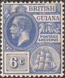 [King George V and "Sandbach" Warship - Different Watermark, प्रकार AA18]