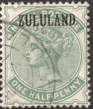 [Natal Postage Stamp No. 47 Overprinted "ZULULAND", type A]