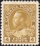 [King George V in Admiral Uniform - New Colors and Values, type AD11]