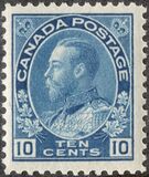 [King George V in Admiral Uniform - New Colors and Values, тып AD15]