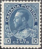 [King George V in Admiral Uniform - New Colors and Values, тып AD15]