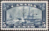 [The 100th Anniversary of the First Atlantic Crossing of a Canadian Steamer, Tipi CB]
