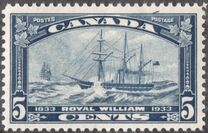 [The 100th Anniversary of the First Atlantic Crossing of a Canadian Steamer, Tipi CB]