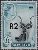 [Queen Elizabeth II - Issue of 1955-1956 Surcharged, type Z19]