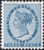 [Queen Victoria - Different Perforation. Yellowish Paper, type B1]