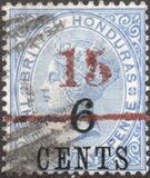 [No.22 & 27 Surcharged, type I]