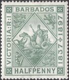 [The 60th Anniversary of Queen Victoria's Regency. White Paper, type J1]