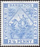 [The 60th Anniversary of Queen Victoria's Regency. White Paper, type J3]