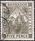[The 60th Anniversary of Queen Victoria's Regency. White Paper, type J4]