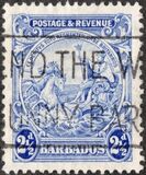 [New Colonial Seal - Inscription "POSTAGE & REVENUE", Tip V19]