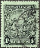 [New Colonial Seal - Inscription "POSTAGE & REVENUE", Tip V20]