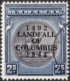 [The 450th Anniversary of Landing of Columbus - Stamps of 1931-1941 Overprinted "1492 LANDFALL OF COLUMBUS 1942", tyyppi AA10]