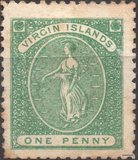 [St. Ursula - Inscription "VIRGIN ISLANDS", type A1]