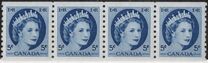 [Queen Elizabeth II - Normal Paper, See 1962 for Fluorescent Stripes, Tip GT4]