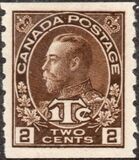 [King George V in Admiral Uniform With War Tax Inscription, Вид AM9]