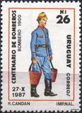 [The 100th Anniversary of the Fire Service 1987, type ANQ]