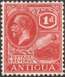 [King George V - Different Watermark, tip H1]