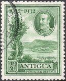 [Celebrating the  300th Anniversary of the Colonisation of Antigua by Sir Thomas Warner, type I]