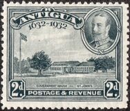 [Celebrating the  300th Anniversary of the Colonisation of Antigua by Sir Thomas Warner, type J]