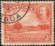 [Celebrating the  300th Anniversary of the Colonisation of Antigua by Sir Thomas Warner, type J2]