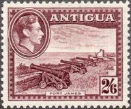 [King George VI, English Harbour, Nelson Dockyard, Fort James & St. John's Harbour, प्रकार T1]