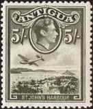 [King George VI, English Harbour, Nelson Dockyard, Fort James & St. John's Harbour, प्रकार U2]
