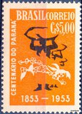 [The 100th Anniversary of the State of Parana, type ADO]