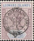[The 60th Anniversary of the Coronation of Queen Victoria - No. 1-8 Overprinted, 類型 C2]