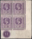 [King George V - Different watermark, type J6]