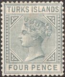 [Queen Victoria - Different Watermark, type C4]