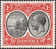 [Seal of Colony & King George V - Different Watermark, type R5]