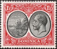 [Seal of Colony & King George V - Different Watermark, type R6]