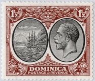 [Seal of Colony & King George V - Different Watermark, type R7]
