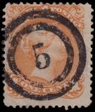 [Queen Victoria - Size: No. 1-1C 17 x 21 mm, No. 2-3a: 20 x 24mm. For Earlier Issues, see British Canada, type B3]
